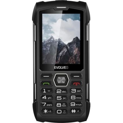 Evolveo - StrongPhone H1, vodotesen Dual SIM telefon črna/siva