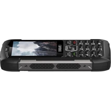 Evolveo - StrongPhone H1, vodotesen Dual SIM telefon črna/siva