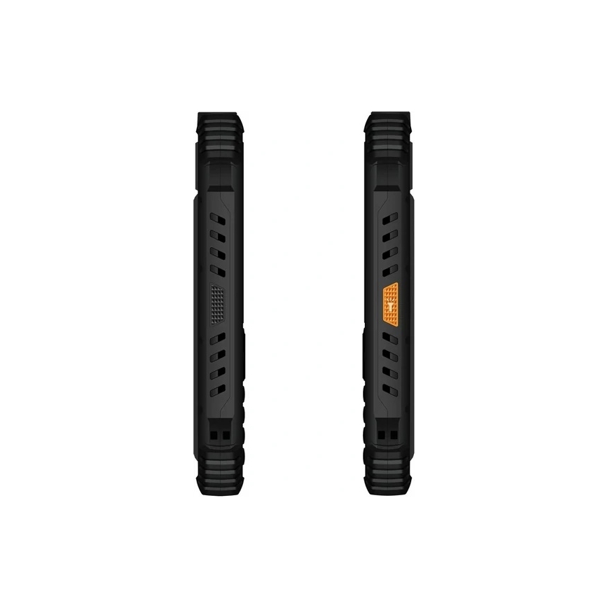 Evolveo - StrongPhone Q1, vodotesen Dual SIM telefon črna/oranžna