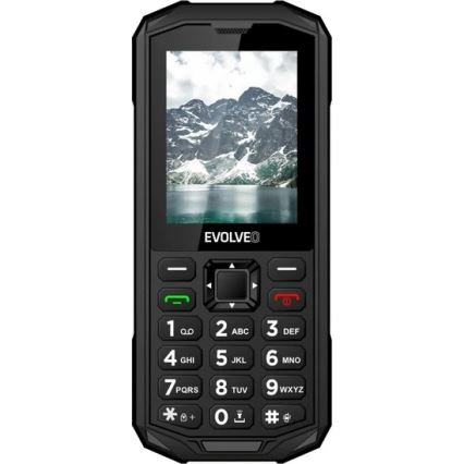 Evolveo - StrongPhone X5, vodoodporen Dual SIM telefon, črno-siv