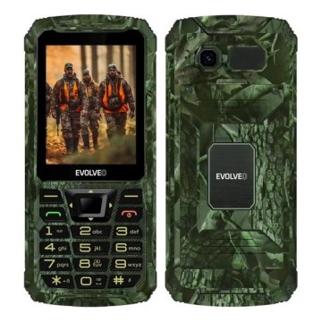 Evolveo - StrongPhone Z6 vodoodporen telefon z dvema SIM karticama v lovski kamuflaži