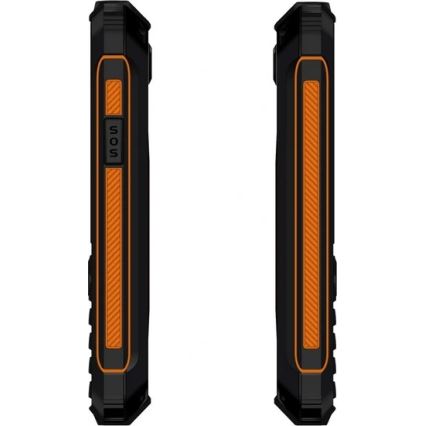 Evolveo - StrongPhone Z6, vodotesen Dual SIM telefon, črna/oranžna