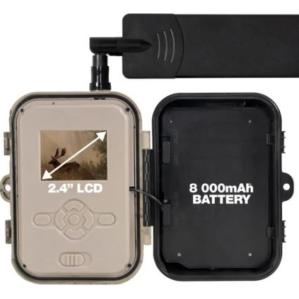 Evolveo - StrongVision Dual PRO 4G, lovska kamera z možnostjo pošiljanja, 16 GB