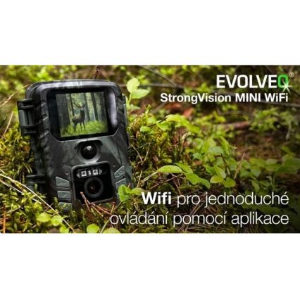 Evolveo - StrongVision MINI Wi‑Fi fotopast/varnostna kamera z aplikacijo
