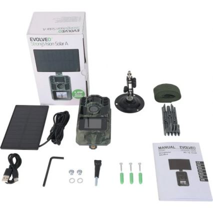 Evolveo - StrongVision Solar A, fotopast s sončnim panelom