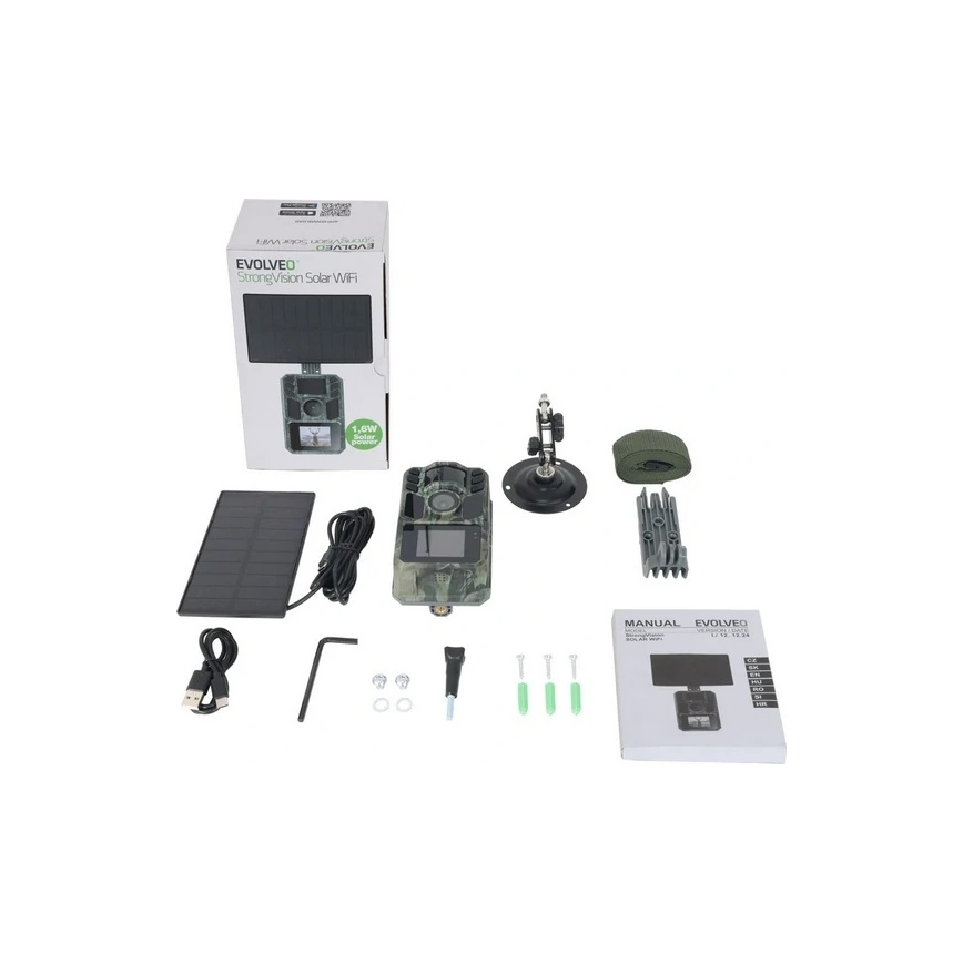 Evolveo - StrongVision Solar WiFi, fotopast z Wi‑Fi in sončnim panelom