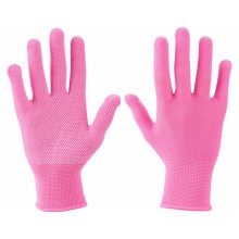 Extol - Delovne rokavice velikost 7" roza