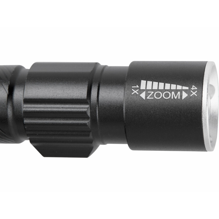 Extol - LED Polnilna svetilka LED/3W/450 mAh/3,7V črna