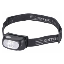 Extol - LED Polnilna svetilka LED/5W/1000 mAh/3,7V IPX5 črna