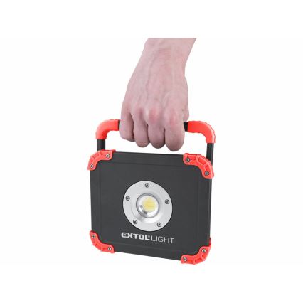 Extol - LED Polnilni reflektor LED/20W/6600 mAh/3,7V IP54