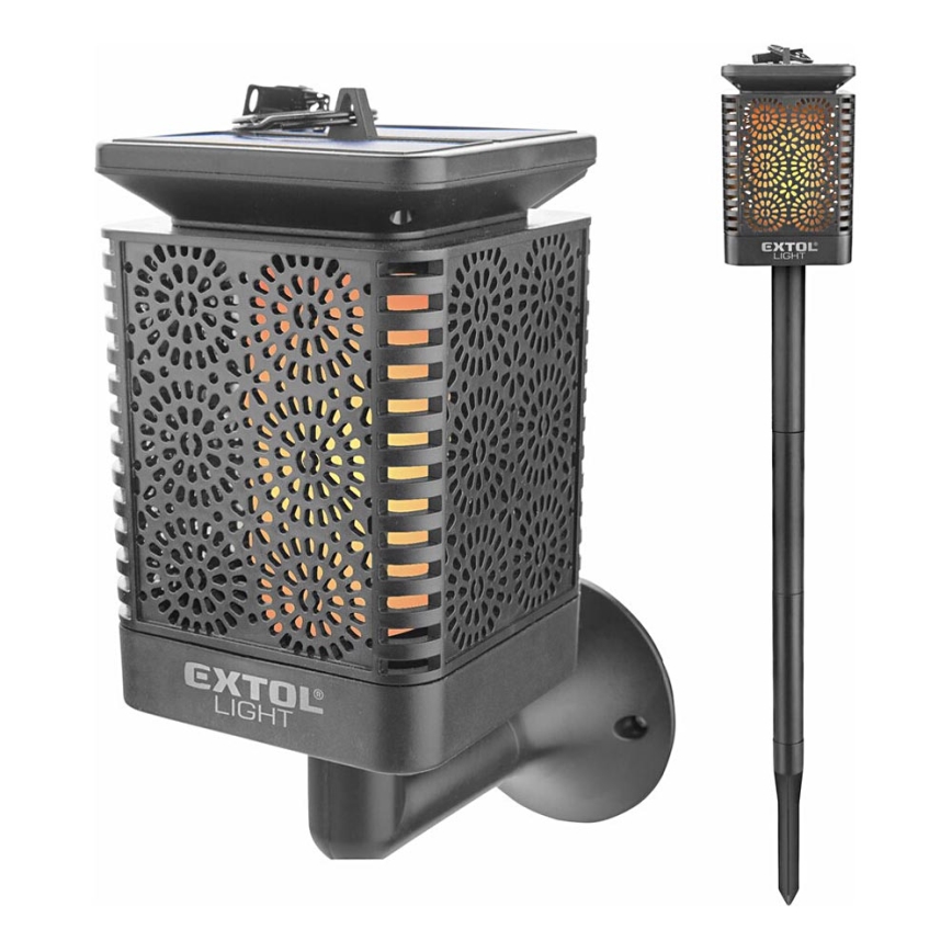 Extol - LED Solarna svetilka 4v1 LED/600 mAh/1,2V IP44