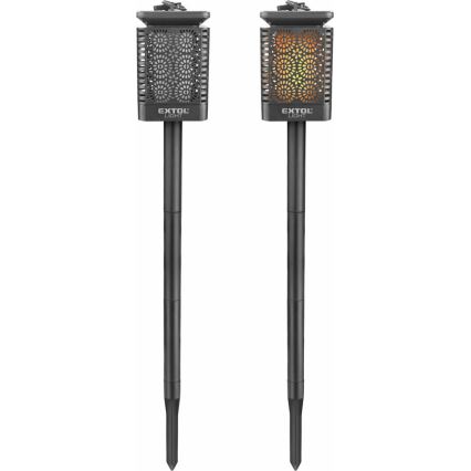 Extol - LED Solarna svetilka 4v1 LED/600 mAh/1,2V IP44