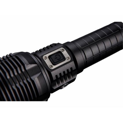 Extol - LED Zatemnitvena polnilna svetilka s power bankom LED/60W/10000 mAh 8000 lm IPX4 črna