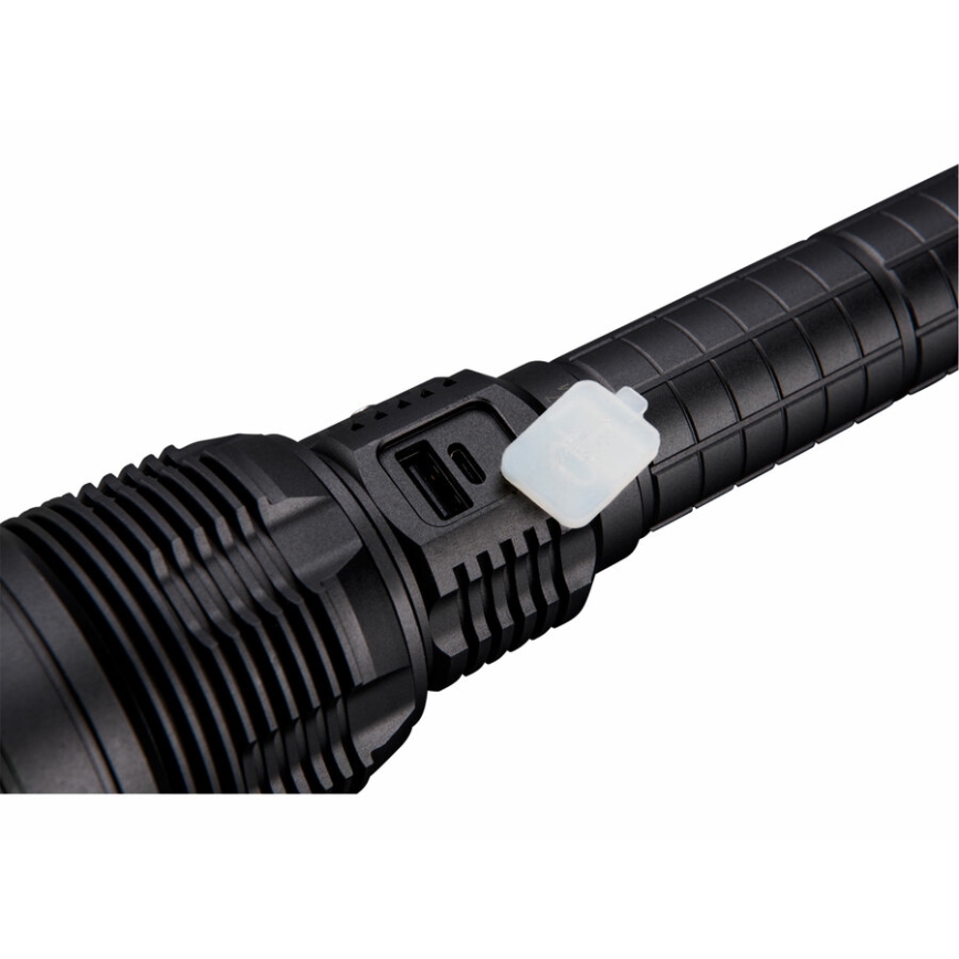 Extol - LED Zatemnitvena polnilna svetilka s power bankom LED/60W/10000 mAh 8000 lm IPX4 črna