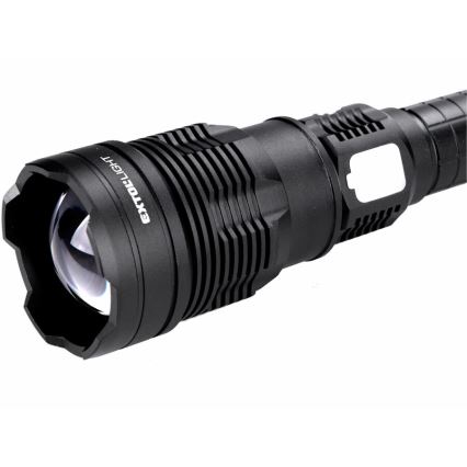Extol - LED Zatemnitvena polnilna svetilka s power bankom LED/60W/10000 mAh 8000 lm IPX4 črna
