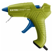 Extol - Pištola za vroče lepljenje 100W/230V zelena/modra