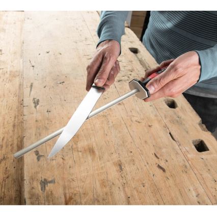 Extol Premium - Brusilno jeklo s plastjo diamantnega prahu 26 cm P400