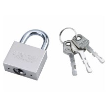 Extol Premium - Ključavnica 40 mm srebrna
