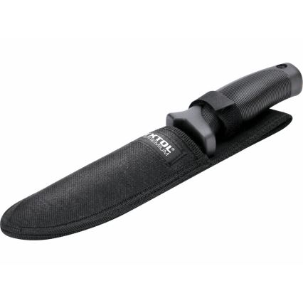 Extol Premium - Lovski nož črna/nerjaveče jeklo 15 cm