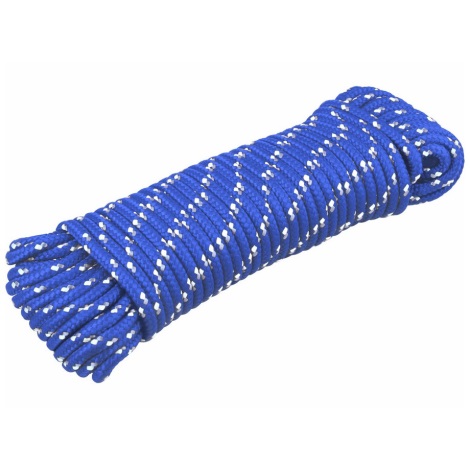 Extol Premium - Polipropilenska pletena vrv 4mm x 20m modra