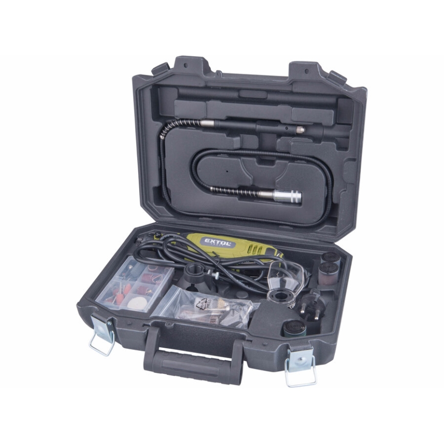 Extol - Ravna brusilka z gibljivim nastavkom 135W/230V