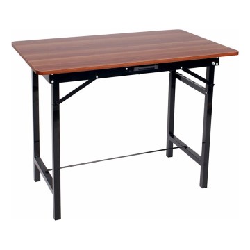 Extol - Zložljiva delovna miza 100x60 cm rjava/črna