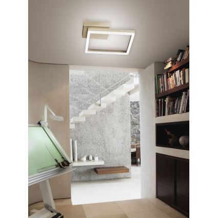 Fabas Luce 3394-21-225 - LED Zatemnitvena stropna svetilka BARD LED/22W/230V 3000K zlata