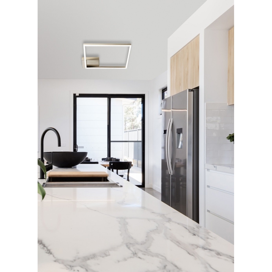 Fabas Luce 3394-61-225 - LED Zatemnitvena stropna svetilka BARD LED/39W/230V 3000K zlata