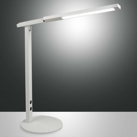 Fabas Luce 3550-30-102 - LED Zatemnitvena namizna svetilka IDEAL LED/10W/230V 3000-6000K bela