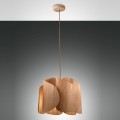 Fabas Luce 3672-40-132 - Lestenec na vrvici PEVERO 1xE27/40W/230V les
