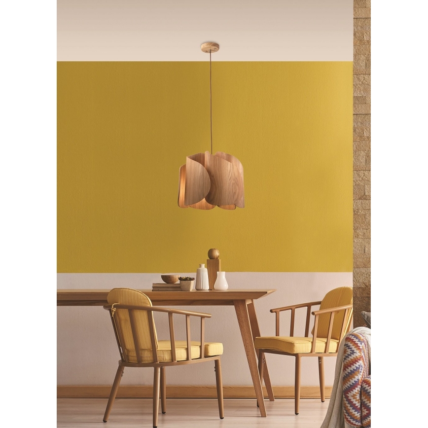 Fabas Luce 3672-40-132 - Lestenec na vrvici PEVERO 1xE27/40W/230V les