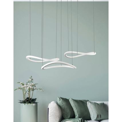 Fabas Luce 3711-47-102 - LED Lestenec na vrvici TIRRENO LED/50W/230V