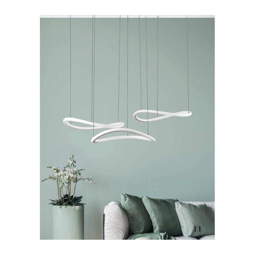 Fabas Luce 3711-47-102 - LED Lestenec na vrvici TIRRENO LED/50W/230V