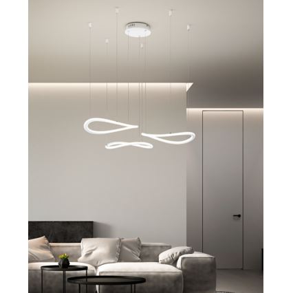 Fabas Luce 3711-47-102 - LED Lestenec na vrvici TIRRENO LED/50W/230V