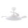FANAWAY 21612949 - LED Zatemnitveni stropni ventilator STROLL LED/30W/230V 2700/3500/5000K pr. 106 cm bela/prozorna + Daljinski upravljalnik