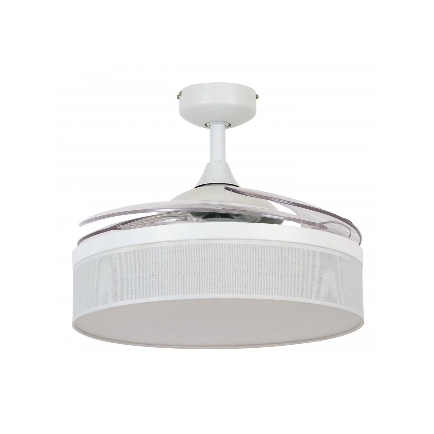 FANAWAY 511030 - LED Stropni ventilator FRASER 3xE27/20W/230V bela + Daljinski upravljalnik