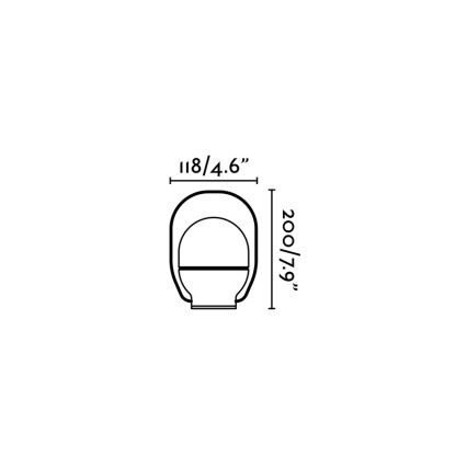 FARO 01016 - LED Zatemnitvena namizna svetilka TAKE AWAY LED/1,5W/3,7V 2700K 2600 mAh