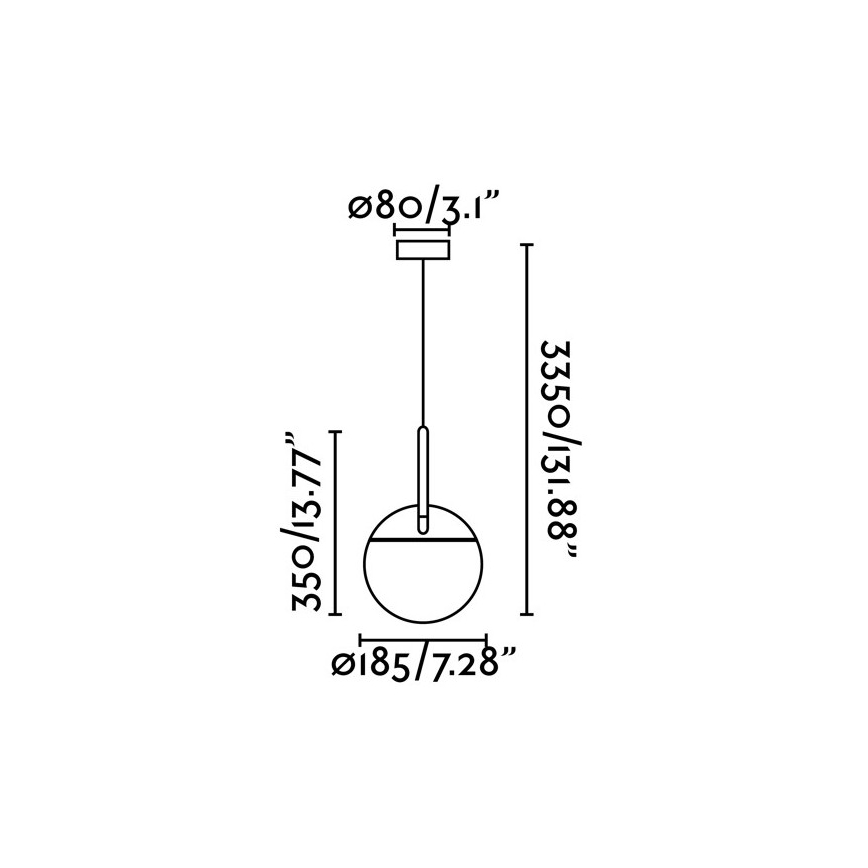 FARO 28210 - Lestenec na vrvici MINE 1xE27/40W/230V
