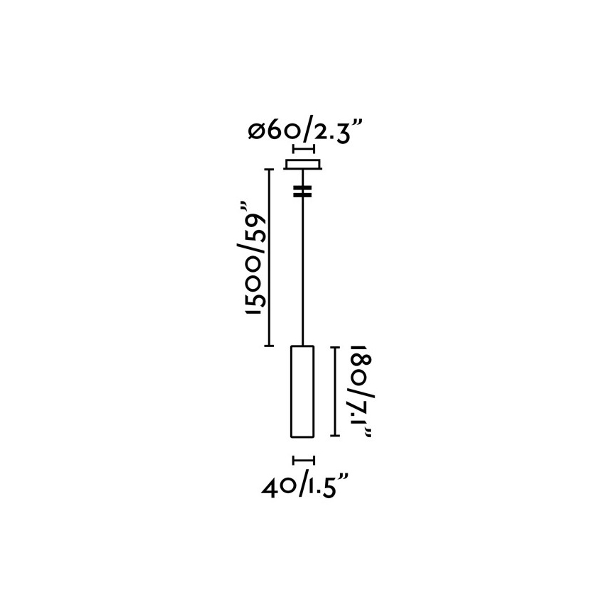 FARO 29894 - LED Lestenec na vrvici ORA LED/4W/230V bel