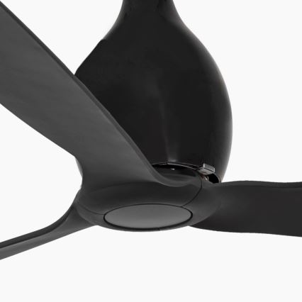 FARO 32030 - Stropni ventilator MINI ETERFAN črna pr. 128 cm + Daljinski upravljalnik
