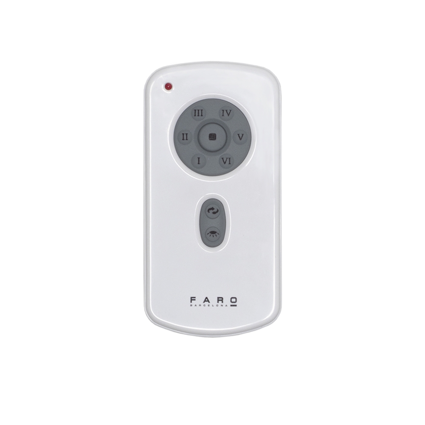 FARO 32030 - Stropni ventilator MINI ETERFAN črna pr. 128 cm + Daljinski upravljalnik