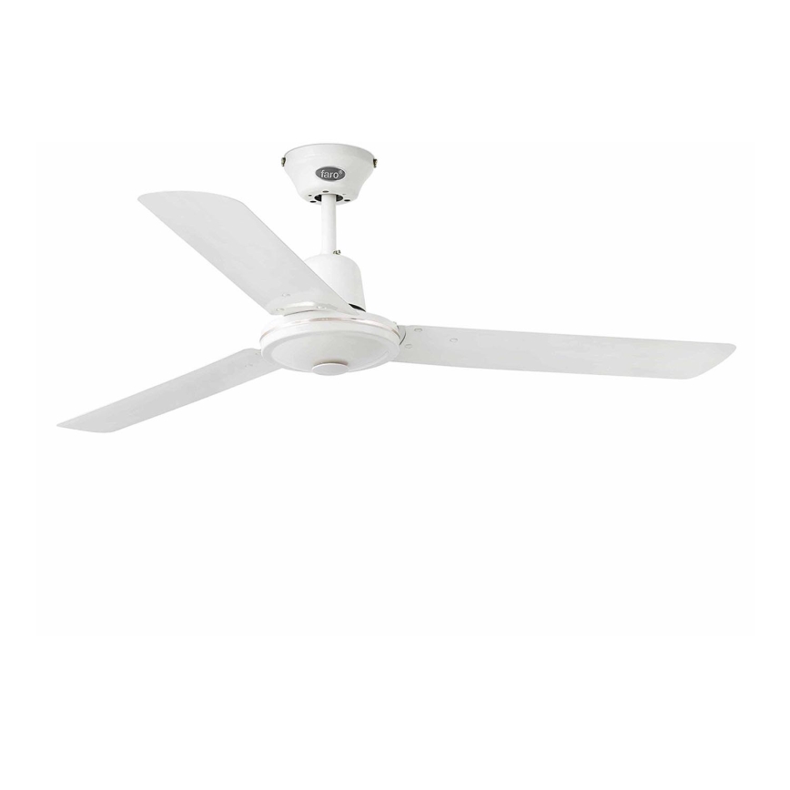 FARO 33005 - Stropni ventilator ECO INDUS pr. 120 cm bela