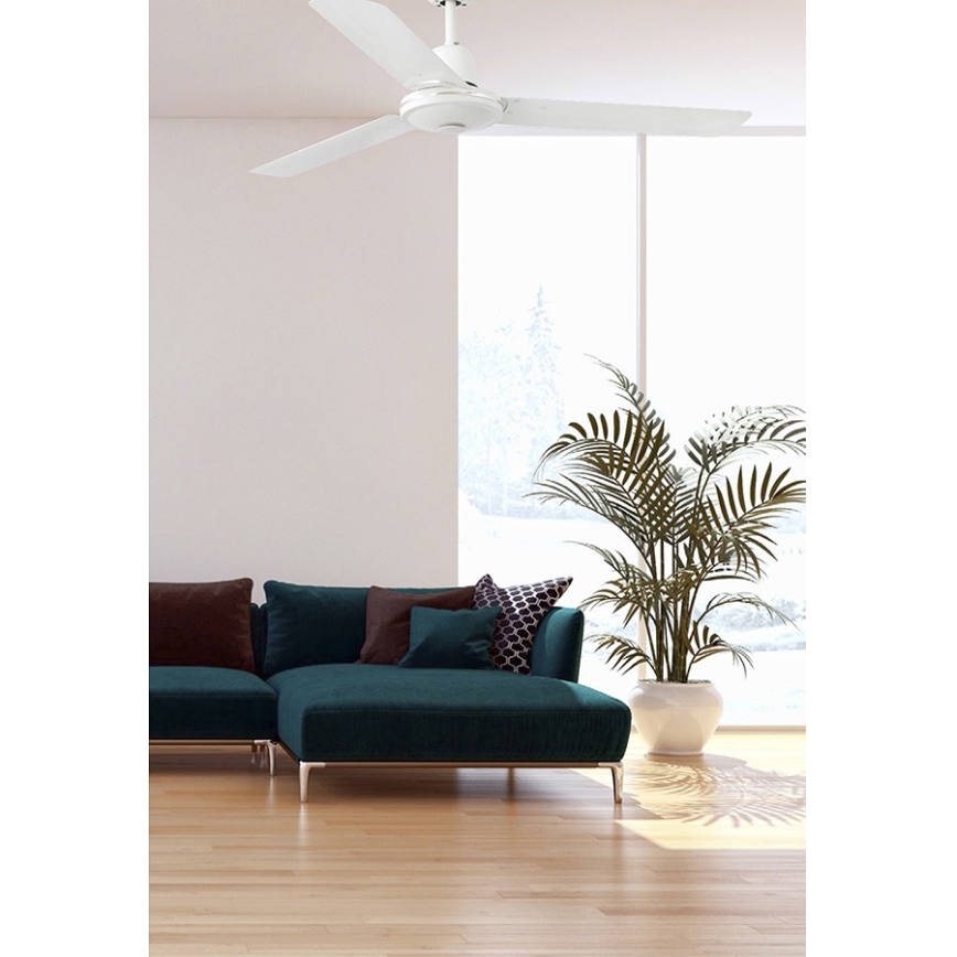 FARO 33005 - Stropni ventilator ECO INDUS bel