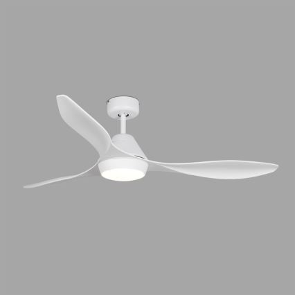FARO 33346 - LED Stropni ventilator POLARIS LED/18W/230V bela pr. 132 cm + Daljinski upravljalnik