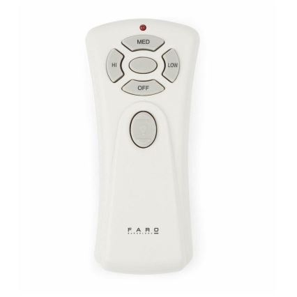 FARO 33370DC - Stropni ventilator LANTAU rjava/mat krom pr. 132 cm + Daljinski upravljalnik