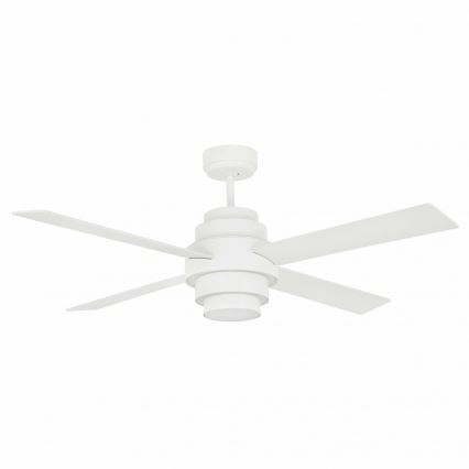FARO 33397 - LED Stropni ventilator DISC FAN 2xLED/35W/230V bela + Daljinski upravljalnik