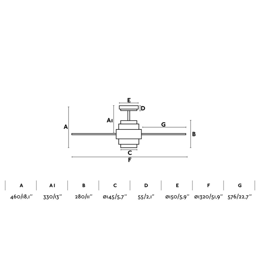 FARO 33397 - LED Stropni ventilator DISC FAN 2xLED/35W/230V bela + Daljinski upravljalnik