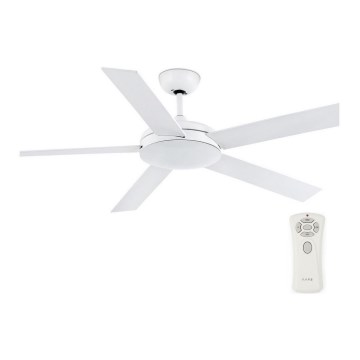 FARO 33420 - Stropni ventilator NOVA bela/rjava