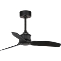 FARO 33424WT - Stropni ventilator JUST FAN S, premer 81 cm, črna, Wi-Fi Tuya + daljinski upravljalnik