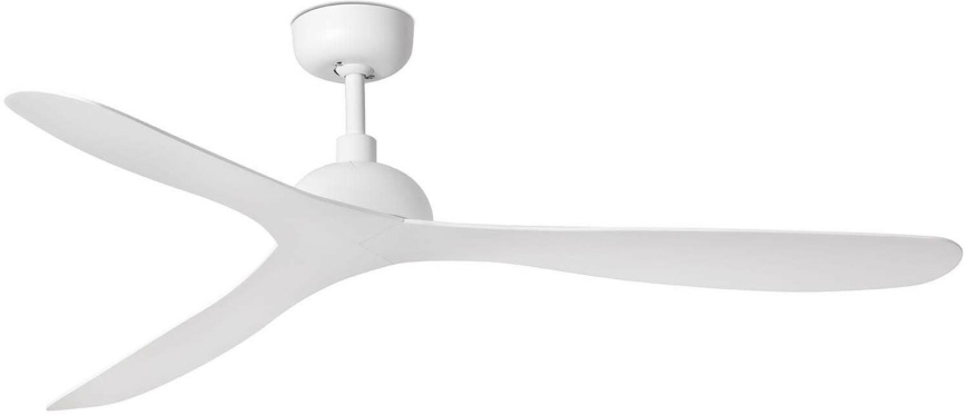 FARO 33446WT - Stropni ventilator GOTLAND L bela pr. 132 cm Wi-Fi Tuya + Daljinski upravljalnik